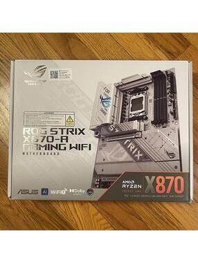 ASUS ROG STRIX X870-A GAMING WIFI AMD AM5 X870 ATX motherboard 16+2+2 power stag